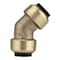 Apollo 1/2 in. Brass Push-To-Connect 45-Degree Elbow FSBE1245 - alternate 3